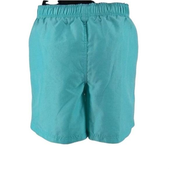 O'RAGEOUS Teal Size Small Swim Trunks Shorts elastic waist - Picture 2 of 8